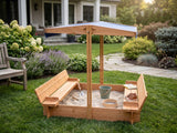 Kids Sandpit With Canopy