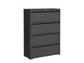 DS Mason Steel Lateral 4-Drawer File Cabinet