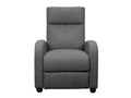 Austen Push Back Recliner Chair Linen - Grey