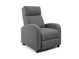 Austen Push Back Recliner Chair Linen - Grey