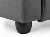 Austen Push Back Recliner Chair Linen - Grey