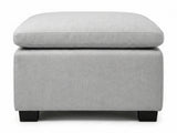 Jonpony 6-Piece Modular Sofa Set - Light Grey