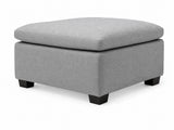 Jonpony 6-Piece Modular Sofa Set - Dark Grey