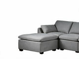 Jonpony 6-Piece Modular Sofa Set - Dark Grey