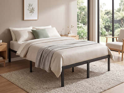 DS Xclusive Metal Platform Bed Frame - Super King