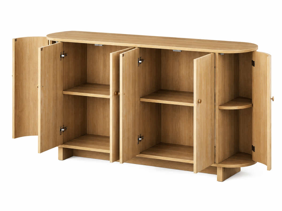 Oak Buffet Cabinet - 160 cm