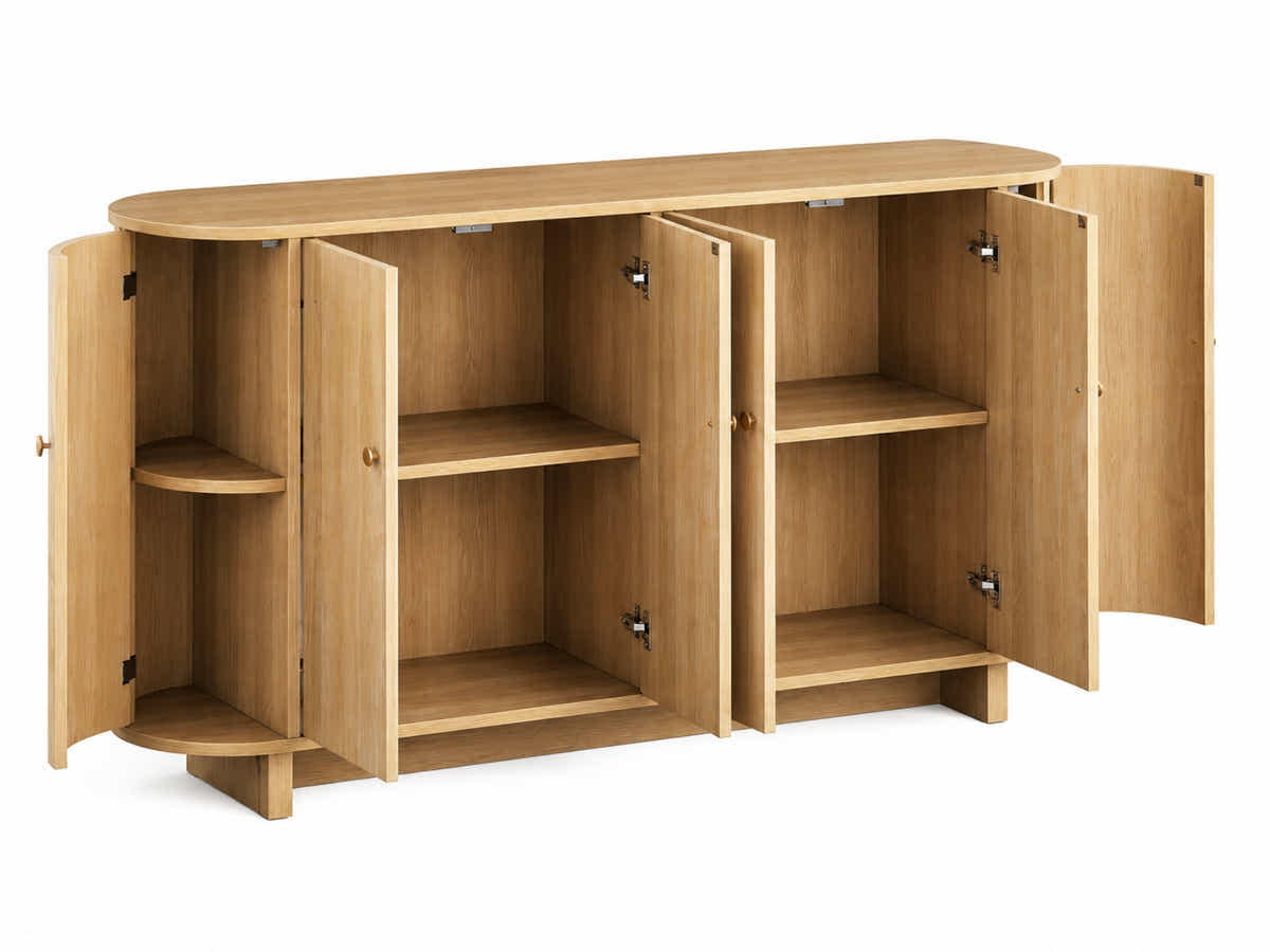 Oak Buffet Cabinet - 160 cm