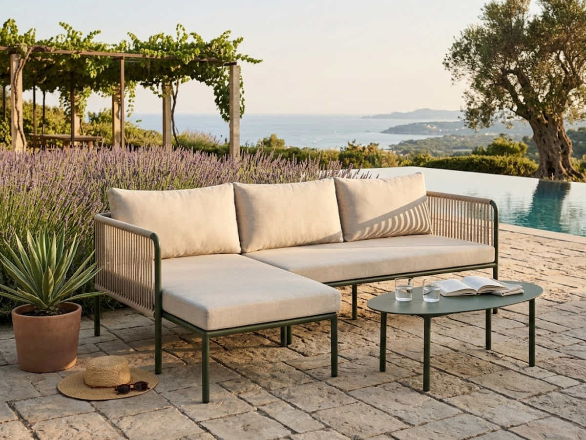 DS Gront Outdoor Sofa With Chaise
