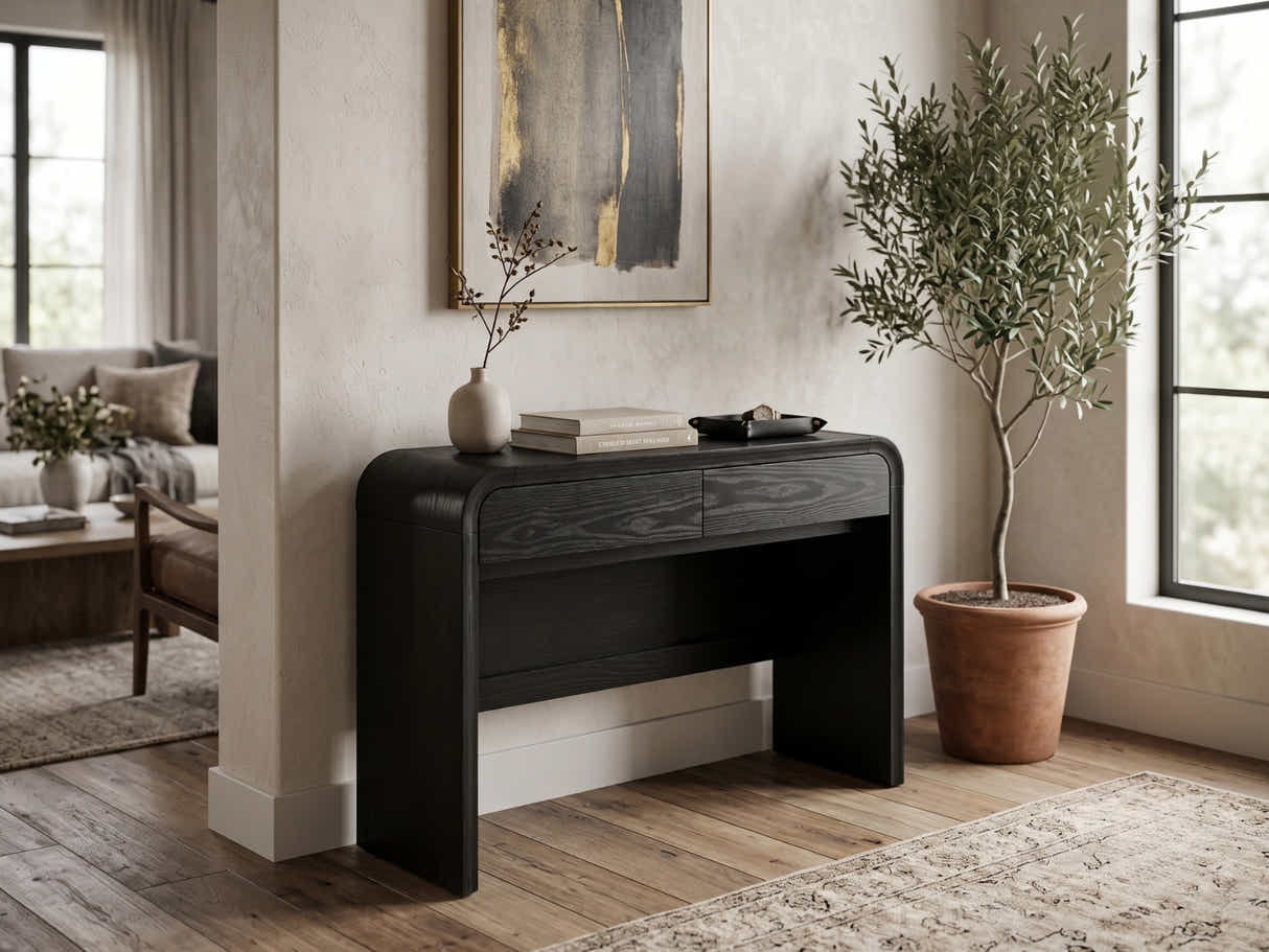 DS Ronan Console Table - Black