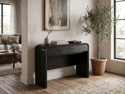DS Ronan Console Table - Black