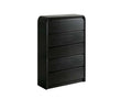 DS Talen 5-Drawer Tallboy - Black