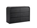 DS Kian 6-Drawer Cabinet - Black