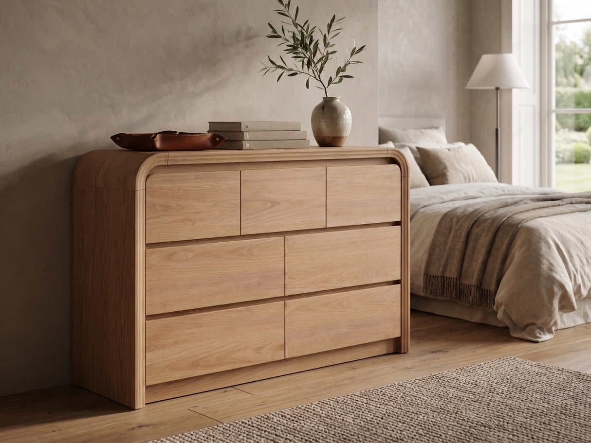 DS Kian 7-Drawer Cabinet - Wood