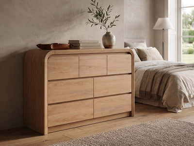 DS Kian 7-Drawer Cabinet - Wood