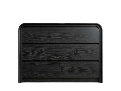Vilda 8-Drawer Cabinet - Black