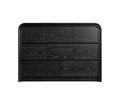 Vilda 8-Drawer Cabinet - Black