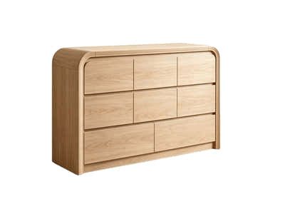 DS Kian 8-Drawer Cabinet Original - Wood
