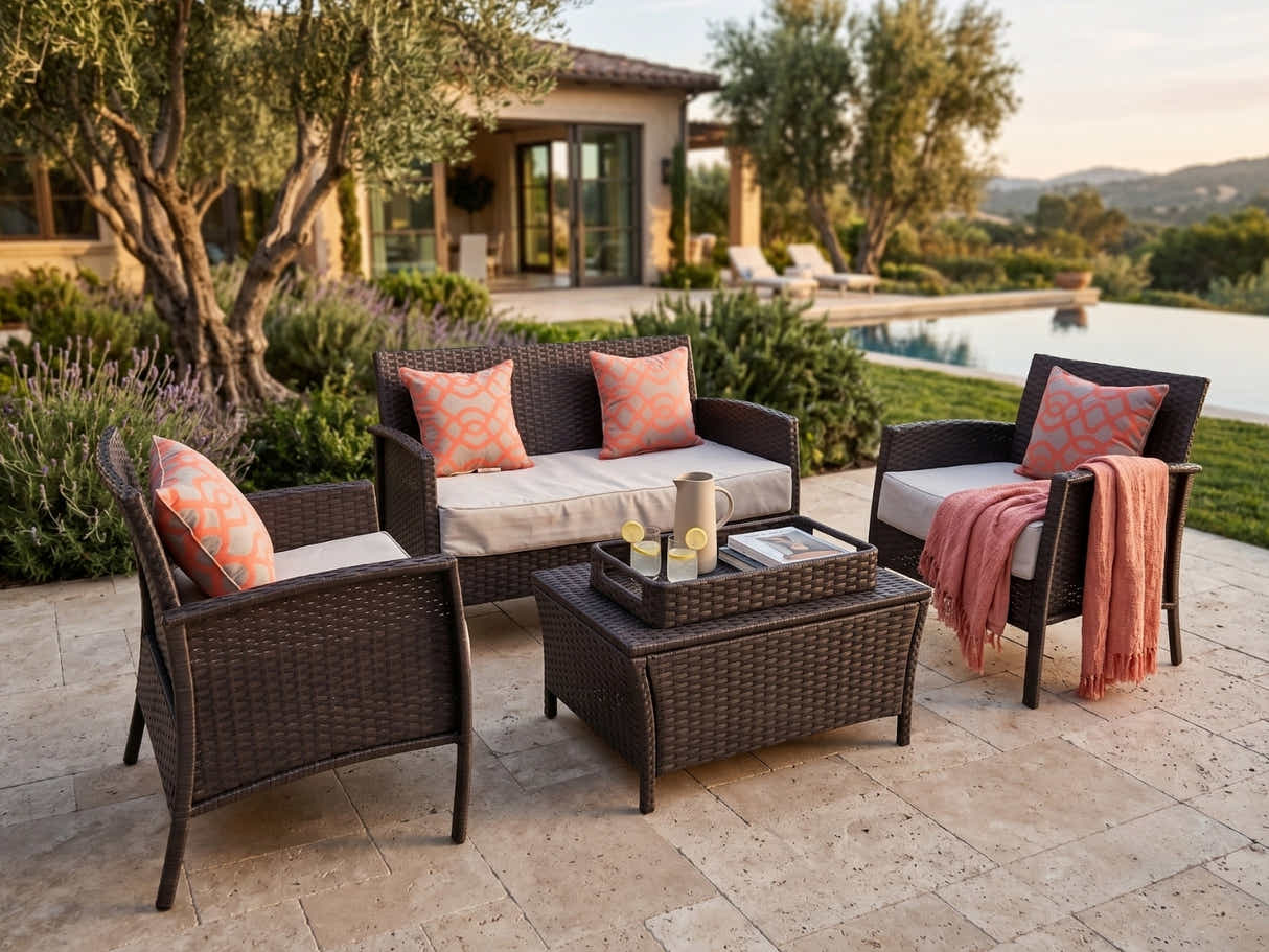 DS Ryanne 5PC Outdoor Set