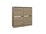 Enkel 4-Drawer Shoe Rack - Oak