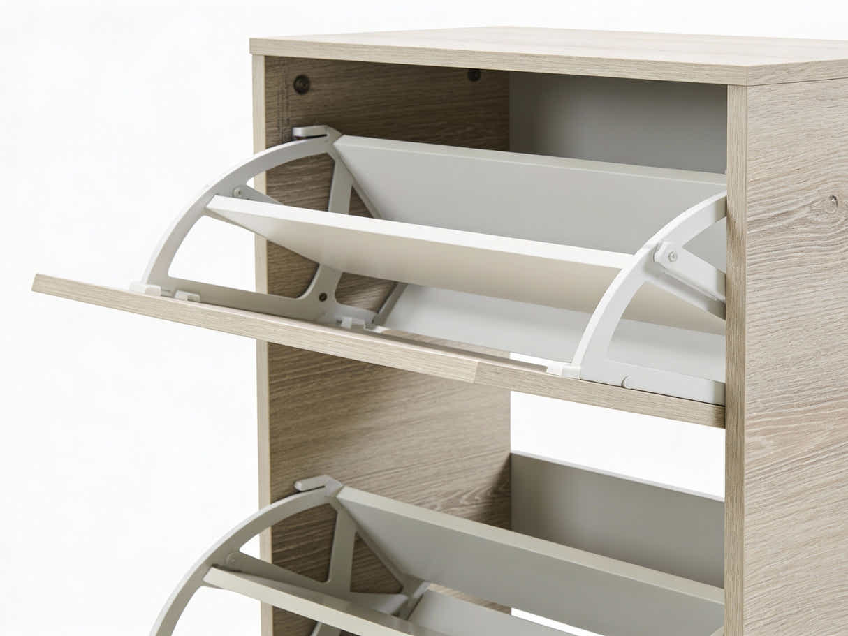 Enkel 3-Drawer Shoe Rack - Oak