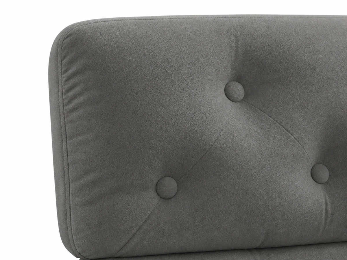 Sisco Velvet Rocker Chair - Grey