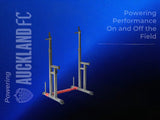 DS Adjustable Squat Rack With H-Frame Base