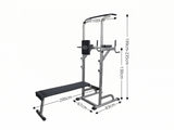 DS Weight Bench Chin Up Bar