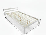 Wayford Bed Frame White - King Single