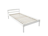 Wayford Bed Frame White - King Single