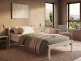 Wayford Bed Frame White - King Single