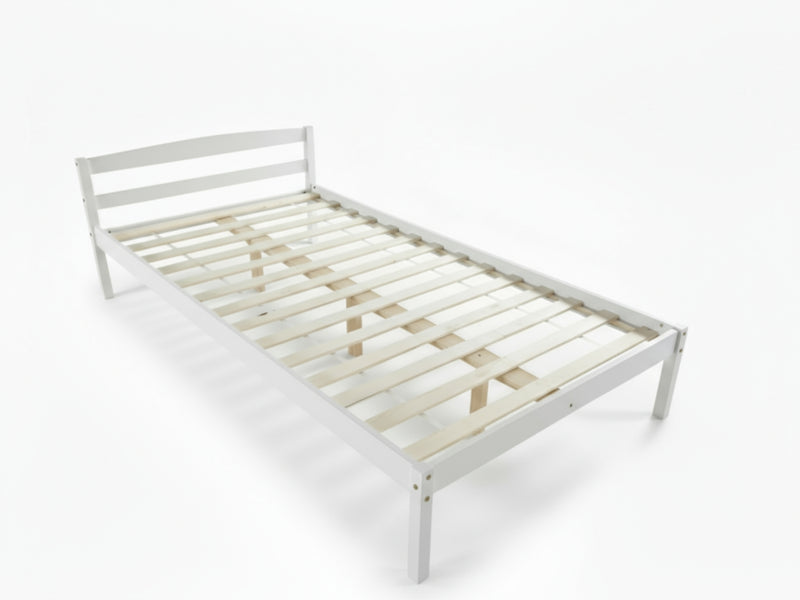 Wayford Bed Frame White - King Single