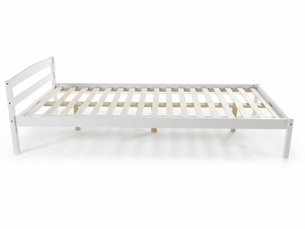 Wayford Bed Frame White & J32 Mattress - King Single
