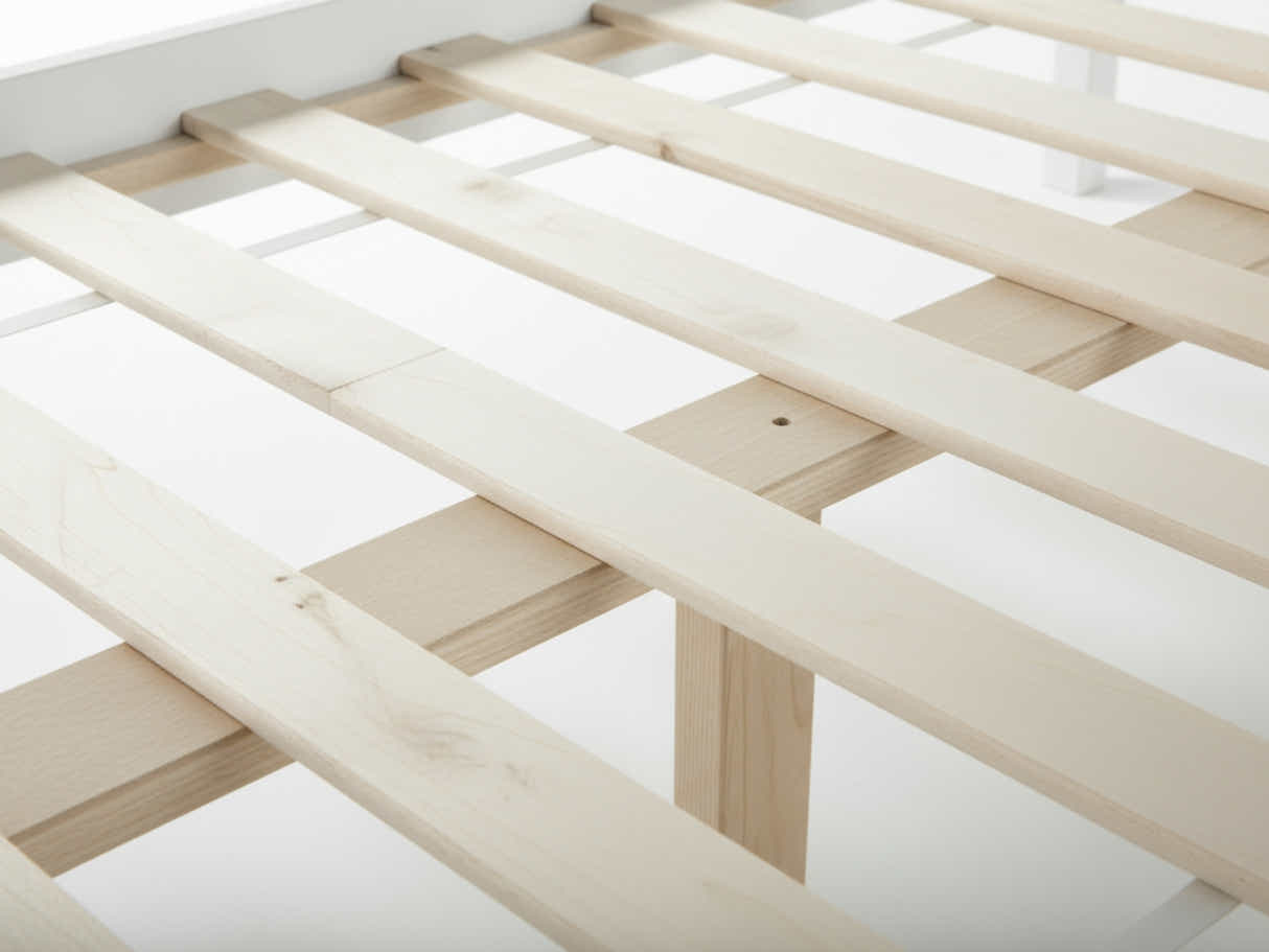 Wayford Bed Frame White & J32 Mattress - King Single