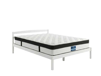 Wayford Bed Frame White & G31 Mattress - Double