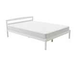Wayford Bed Frame White & Bon15 Mattress - Double