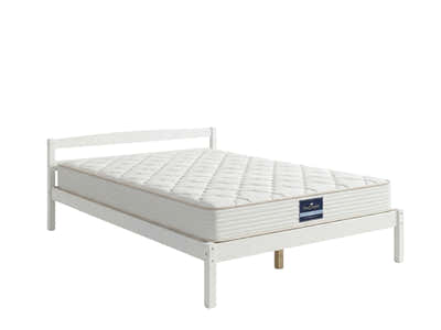 Wayford Bed Frame White & PIL20 Mattress - Double