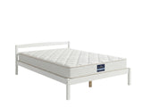 Wayford Bed Frame White & PIL20 Mattress - Double