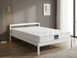 Wayford Bed Frame White & PIL20 Mattress - Double
