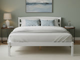 Wayford Bed Frame White & FIRM23 Mattress - Double
