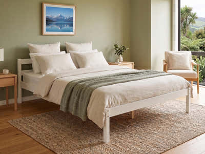 Wayford Bed Frame White - Double