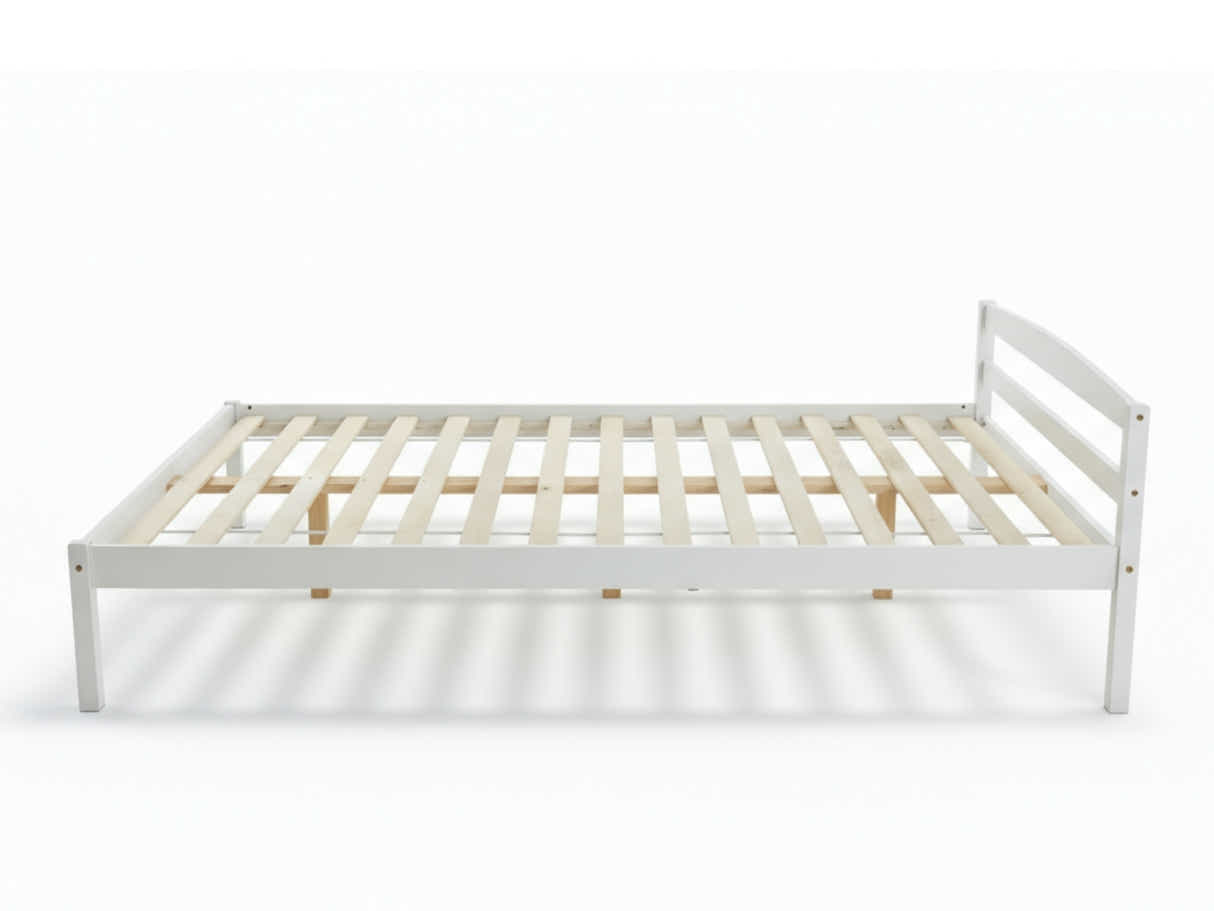 Wayford Bed Frame White & FIRM23 Mattress - Double