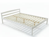 Wayford Bed Frame White & FIRM23 Mattress - Double