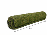 4-Colored 20 mm Artificial Grass - 1x10 m Roll