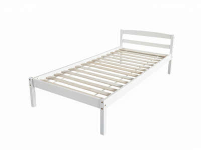 DS Wayford Bed Frame White - Single