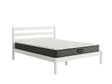 Wayford Bed Frame White & Xclusive X20 Mattress - King
