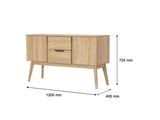 Fella 2-Drawer Storage Cabinet