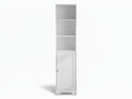 Bathroom Tower Cabinet - White