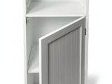 Bathroom Tower Cabinet - White