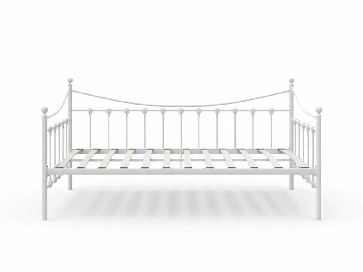 Sierra Metal Day Bed - White