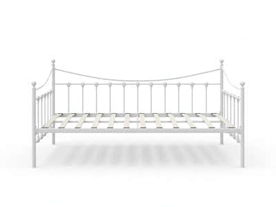 Sierra Metal Day Bed - White